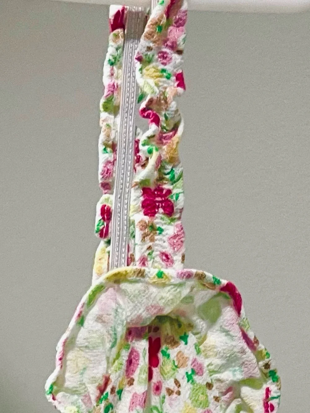 Charlie Holiday Floral Ruffle Mini Dress EUC - Picture 8 of 16